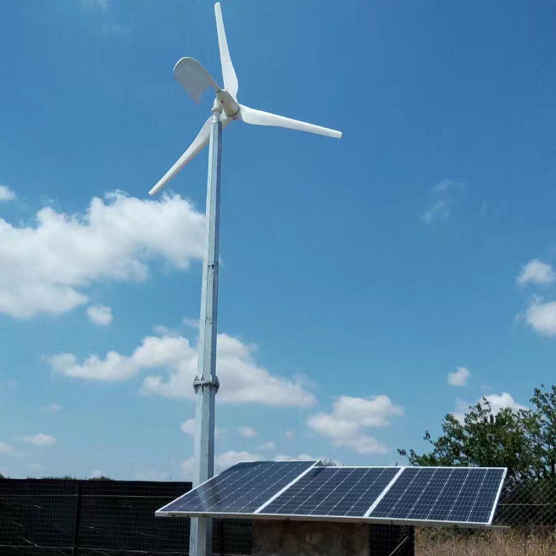 2kw wind turbine 2kw solar hybrid power system