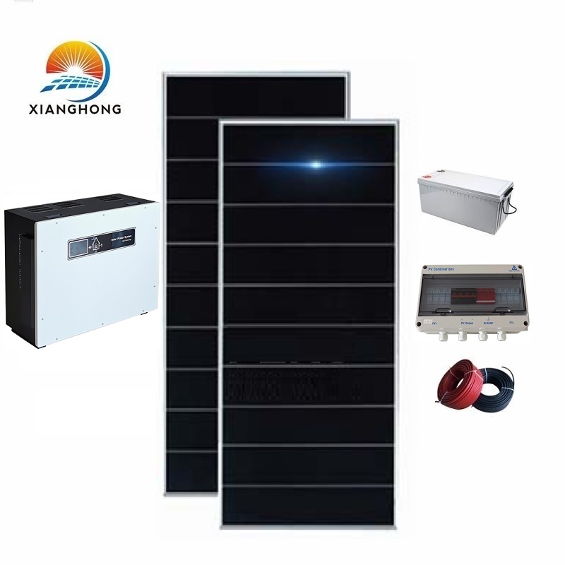 Factory Price 8kw Complete Off Grid Solar System With batterie For Home Use