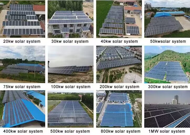 20kw-1MW Solar System Projects