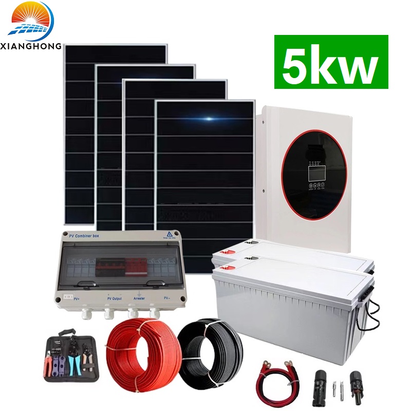 Better Factory Wholesale Price 5kw Off Grid Solar Power System For Home