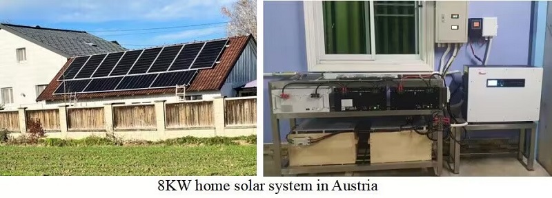 8KW home photovoltaic system