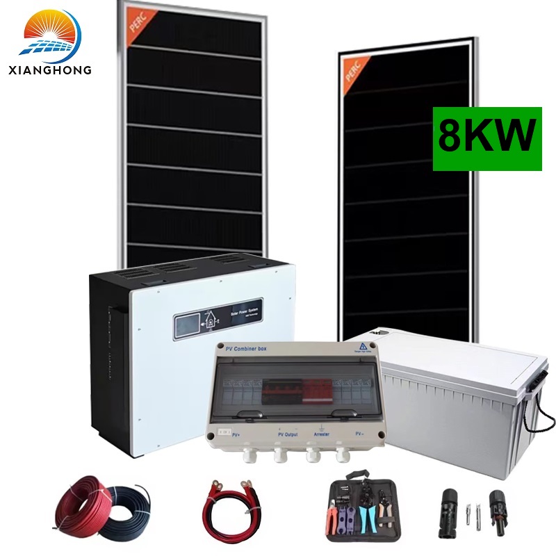 Single Phase 7 Kw 7.5 Kva Off Grid Solar System Price