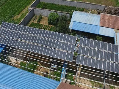 Qingdao Xianghong Group supplies 50KW solar photovoltaic power generation system